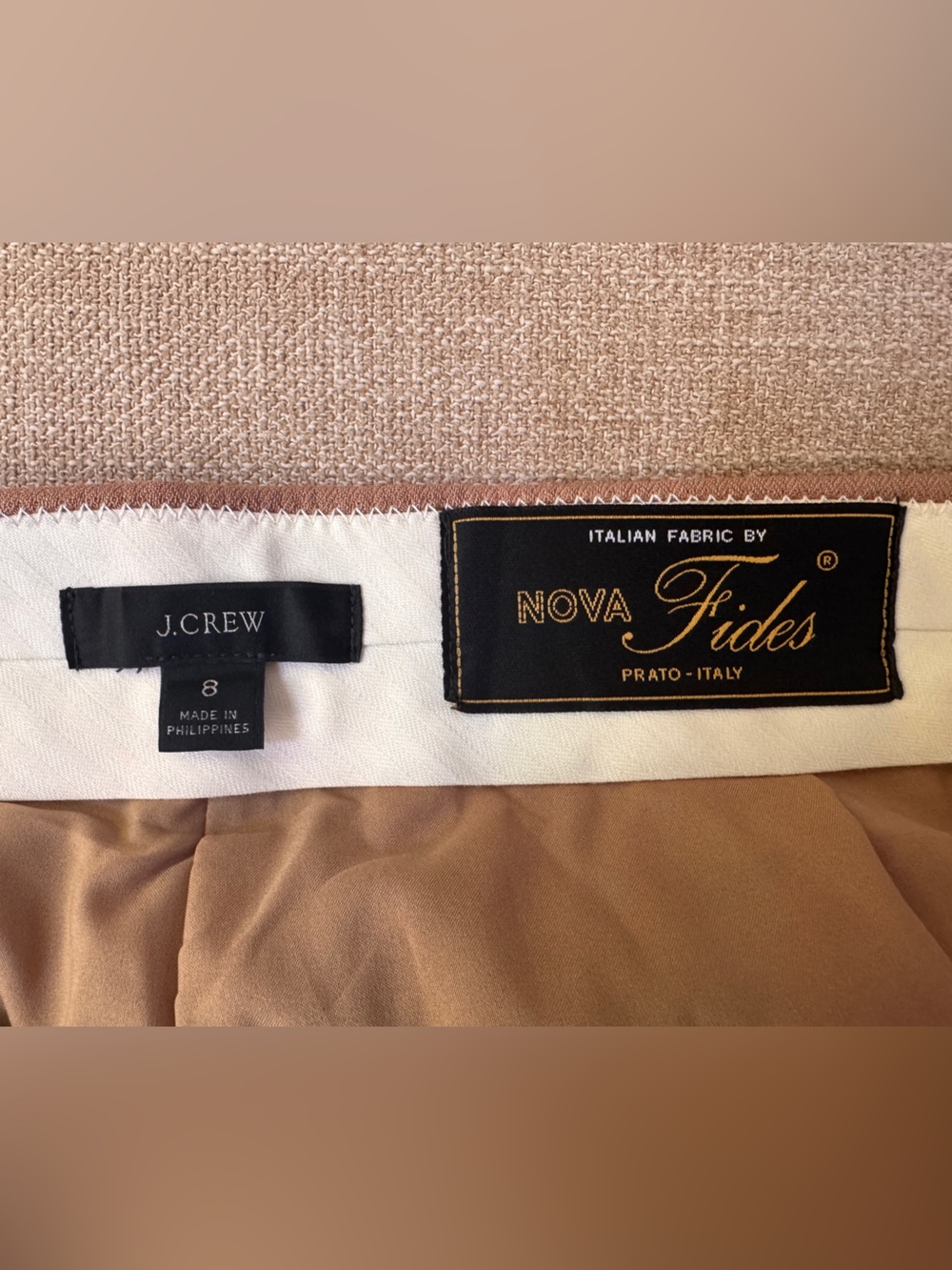 J. Crew Willa Pant - Italian City Wool - Size 8 - Picture 3 of 9